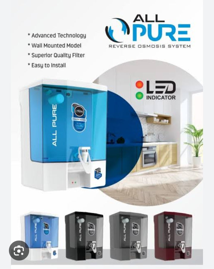 ALL PURE water purifier system